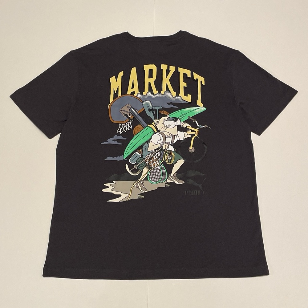 PUMA X MARKET PUMA THE EXPLORER T SHIRT (MEDIUM)